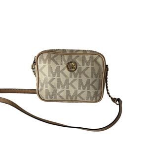 Michael Kors Beige Crossbody Bag